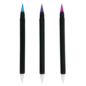 Rotuladores de pincel de nailon Flexible, 24 colores, rotuladores de doble punta - Product Image 4