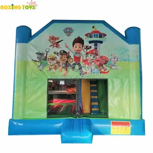 13FT Outdoor Kids Jumping Castle Inflatable Bouncer Giant Inflatable Bounce House With Slide For Rent