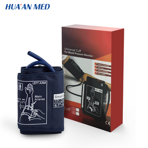 HUAAN MED mesin <span class=keywords><strong>Monitor</strong></span> tekanan darah bayi, tempelan nilon ukuran anak-anak 10-19CM lengan atas Digital dengan konektor - Product Image 6