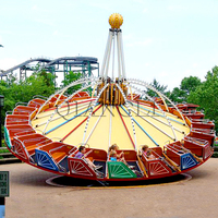 Équipement de parc d'attractions intérieur/extérieur personnalisable : Manège pivotant Ballerina, Aire de jeux, Manèges à grande capacité