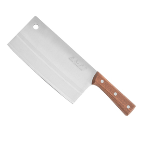 <span class=keywords><strong>Couteau</strong></span> de boucher professionnel en acier inoxydable de 7 ''avec manche en bois et <span class=keywords><strong>couteau</strong></span> hachoir à désosser - Product Image 2