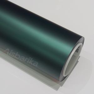 <span class=keywords><strong>Film</strong></span> auto-cicatrisant coloré Ppf Pvc Pet protecteur vinyle Wrap Super mat venin vert pour carrosserie de voiture - Product Image 1