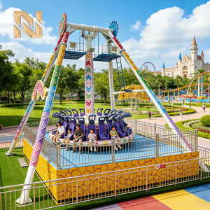 Péndulo Gigante de Alta Resistencia para Parque de Atracciones, 24 Asientos, 15kW, Eléctrico, Equipo para Luna Park, Atracción de Columpio - Product Image 4