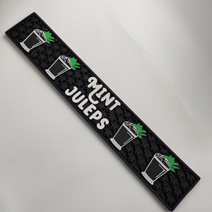 Service Spill <b>Mat</b> Ktv <b>Bar</b> Drying Dish <b>Mats</b> Black Square Rubber Pvc PS <b>Bar</b> Accessories Drinking Straws Sustainable Opp Bag +box - Product Image 5