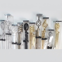 Tringle à rideau en fer fixe, durable, classique et moderne, pour la décoration intérieure, qualité export Chine, vente en gros, livraison rapide, Russie, promotion, Bar Mitzvah