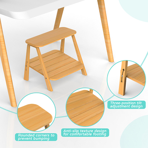 डेस्क के नीचे आधुनिक कार्यालय फुटरेस्ट वर्कशॉप वर्कशॉप और लिविंग रूम के उपयोग के लिए पैरों को पार करने से रोकता है - Product Image 4