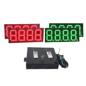 High Brightness Outdoor 8inch Advertising gas station Led Price Sign Displays