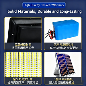 Điều khiển từ xa dẫn nguồn ánh sáng đèn năng lượng mặt trời, kích thước nhỏ, thiết kế trừu tượng, phổ quát, Điện Thời tiết nhiều mây - Product Image 2