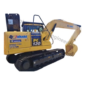 รถขุดโคมัตสึ PC130 มือสองราคาถูก รถขุดโคมัตสึ PC130-7 มือสอง รถขุดตีนตะขาบโคมัตสึ PC130-7 มือสอง - Product Image 1