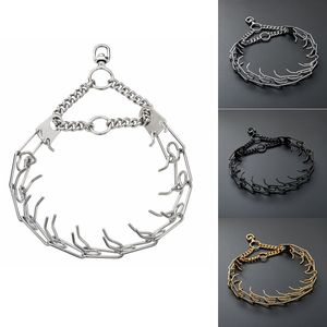 Tengu Pursuit Dog Training Collar Stainless Steel Spiked Control <b>Ring</b> For Large Medium Dogs - Product Image 2