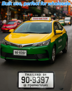 กรอบป้ายทะเบียนคาร์บอนไฟเบอร์กันน้ำสไต<span class=keywords><strong>ล์</strong></span><span class=keywords><strong>ย</strong></span>ุโรปมาตรฐานประเทศ<span class=keywords><strong>ไทย</strong></span>ที่ยึดป้ายทะเบียนรถสำหรับ<span class=keywords><strong>แท็กซี่</strong></span> SUV รถกระบะสภาพใหม่ - Product Image 5