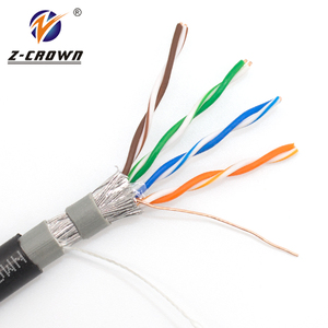 Câble Ethernet souterrain blindé UTP 28 AWG CCA pour extérieur, Cat6 <span class=keywords><strong>20m</strong></span>, câbles multipaires Cat5e - Product Image 1
