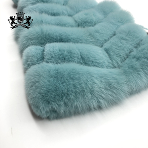 <span class=keywords><strong>Gilet</strong></span> <span class=keywords><strong>sans</strong></span> manches en <span class=keywords><strong>fourrure</strong></span> de renard véritable pour femmes, vêtements pour dames, à <span class=keywords><strong>capuche</strong></span>, doux, à la mode, Six parties, printemps - Product Image 5