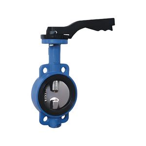 Ductile Iron Nickel Plated Pinless <strong>Butterfly</strong> <strong>Valve</strong> with Handle Lever Convenient Access <strong>Butterfly</strong> <strong>Valves</strong> - Product Image 1