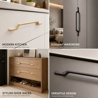 Prix d'usine en aluminium cuisine et salle de bain tiroir poignée boutons serrure pour armoire et commode utilisation