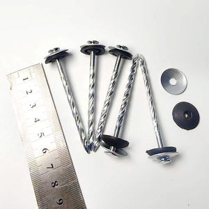 Chiodi per <span class=keywords><strong>Tetti</strong></span> in Acciaio da 90mm con Gambo a Spirale, Testa a Ombrello Colorata, Stile Combinato con Coppa, Prezzo Migliore - Product Image 2