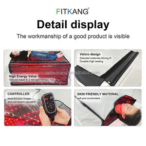 Alas Tidur Terapi Cahaya Inframerah FITKANG - Meredakan Nyeri Otot, Kekakuan Sendi & Meningkatkan Relaksasi - Product Image 5