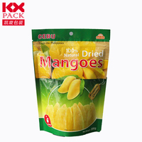 Emballage Impression Sac d'emballage alimentaire Stand Up Pouch Ziplock Bag Mylar Zipper Pouch Bag DoypackFor Mango Banana Chips
