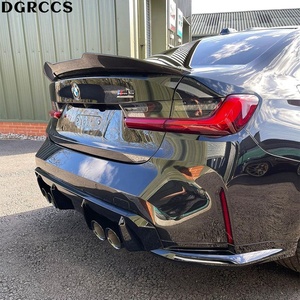 Original for 3 Series G20 G28&M3 G80 PSM Style Forged Carbon Fiber Non Perforated <b>Rear</b> <b>Spoiler</b> Trunk 2018-2023 Carbon Fiber - Product Image 5