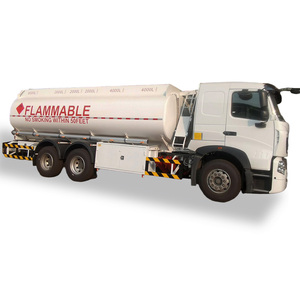 Sinotruk Heavy <span class=keywords><strong>Duty</strong></span> 6x4 20000 litros Howo A7 H77L New Face Camiones de transporte de combustible inflamable Camión cisterna de combustible - Product Image 2
