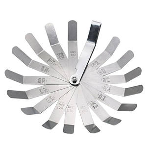 <span class=keywords><strong>Jauge</strong></span> <span class=keywords><strong>d</strong></span>'<span class=keywords><strong>épaisseur</strong></span> métrique impériale en acier inoxydable Jeu de jauges <span class=keywords><strong>d</strong></span>'<span class=keywords><strong>épaisseur</strong></span> de soupape de remplissage <span class=keywords><strong>d</strong></span>'écart de lame Outil de mesure - Product Image 1