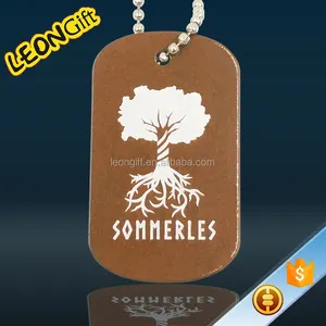 Straat Cool Heren Dog Tag Ketting Gegraveerd Roestvrij Staal Dog Tags Hanger Email Print Naam Id 3d Custom Dog Tag Voor Graveren