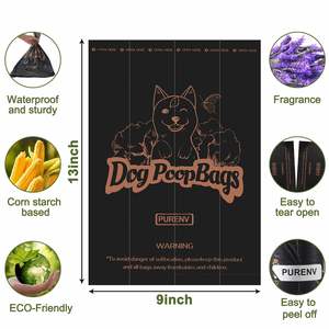 ถุงเก็บมูลสัตว์เลี้ยงแบบย่อยสลายได้ ผลิตจากแป้งข้าวโพด 100% ป้องกันการรั่วซึม - Product Image 2