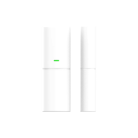 Capteur de porte/fenêtre sans fil avec autonomie de 10 ans pour la sécurité domestique, capteur de contact d'entrée compatible avec la centrale d'alarme 433 MHz