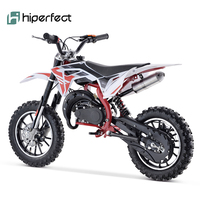 Nouvelle moto miniature Hiperfect DB708 49cc à essence pour enfants, de haute qualité, vitesse maximale de 40-60 km/h, frein à disque, certifiée CE