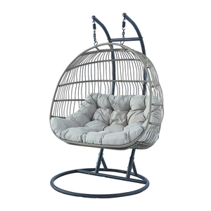 Poire forme <span class=keywords><strong>deux</strong></span> <span class=keywords><strong>places</strong></span> club canne vie art acier extérieur <span class=keywords><strong>hamac</strong></span> meubles de jardin balançoire chaise - Product Image 1