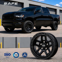 Radnaben 6-Loch Speichenfelgen mit Tiefer Lippe für PKW und Offroad Beadlock Alufelgen 18 17 Zoll Räder 6x139,7 8x165,1 für Dodge Ram 1500