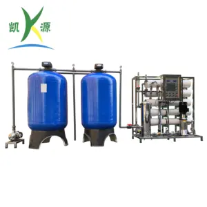 RO usine de traitement de l'eau, osmose inverse automatique, pure et durable, filtration 5000l/h, 1 ensemble de boîte en bois