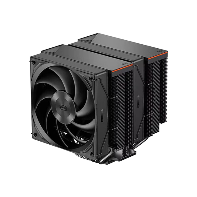 For PCCOOLER RZ620 White CPU Air-Cooled Radiator Anode Cover Twin Tower 6 Heat Pipe 3 Gear Adjustment Fan Supports 1700/AM5