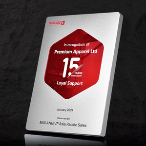 2025 kích thước lớn 24*31cm Thương hiệu Mới kim loại UV in ấn kim loại giải thưởng bệnh dịch hạch cho công ty ủy quyền huy chương giải thưởng Trophy - Product Image 5