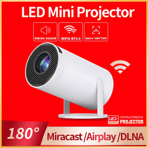 Hy300 3326 Xách Tay Độ Nét Cao LED Mini Rạp Hát Tại Nhà Máy Chiếu Bán Hàng Nóng 4K Độ Phân Giải Ống Kính Wifi Bluetooth - Product Image 6