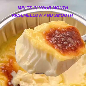 Mezcla a granel para Creme Brulee, mezcla en polvo para pudín de huevo suave, polvo instantáneo para postres sin horneado, para preparar fácilmente pudín <span class=keywords><strong>y</strong></span> crema pastelera caseros. - Product Image 2