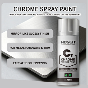 HOSEN Chrome Coating <b>Spray</b>, Color Restoration Anti-Rust Protection - Product Image 2