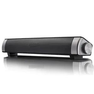 S08 Speaker nirkabel Sound Bar, pengeras suara Bluetooth Stereo Subwoofer portabel mendukung kartu TF