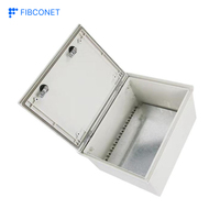 Kotak Distribusi Serat Optik FTTH SMC PC+ABS IP66 Tahan Api Isolasi Fiberglass Kabinet Listrik POE/GSM/TCP CE