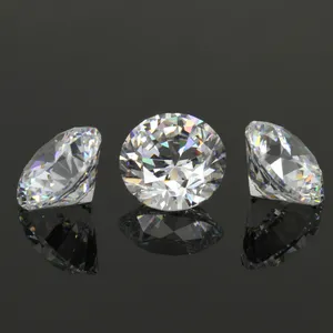 1000PCS/Pack 5A Quality 1-3mm Small Size CZ Stones White Color Round Shape Cubic Zirconia for Jewelry