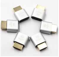 Stock suffisant Affichage virtuel HDMI 4K HDMI DDC EDID Prise factice Affichage EDID Triche Prise virtuelle Adaptateur d'émulateur factice HDMI