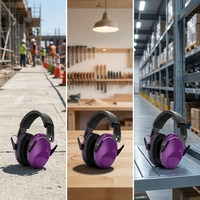 Casque de jeu sans fil avec annulation du bruit ANC, protection auditive, écouteurs supra-auriculaires stéréo