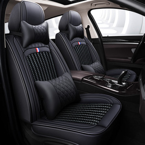 Coprisedile <span class=keywords><strong>per</strong></span> auto in pelle sportiva di lusso Set completo <span class=keywords><strong>accessori</strong></span> interni decorazione modello F250 cuscino del sedile - Product Image 5