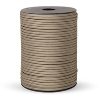 Cordon tactique de parachute 9 brins de 50 m, corde en nylon de 4 mm pour équipement de survie, camping et randonnée, cordon rayé toutes saisons
