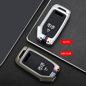 Étui de protection pour clé de voiture en alliage de zinc et gel de silice pour <span class=keywords><strong>KIA</strong></span> Carnival EV6 GTLINE <span class=keywords><strong>Sportage</strong></span> K5, <span class=keywords><strong>porte</strong></span>-clés à 7 boutons, sac à clés - Product Image 6