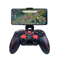 Control Inalámbrico BT con Soporte para X3, Joystick para Juegos Android, Teléfono Móvil, Tablet, TV Box, Mando de Juego T3