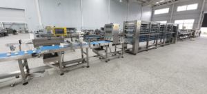 Rifornimento di fabbrica automatico congelato Laccha cipolla Canai Paratha che fa macchina Tortilla linea di produzione completa - Product Image 3