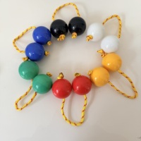 Wholesale West African National Musical Instruments in Colorful Hand Maracas Percussion Rhythm Ball