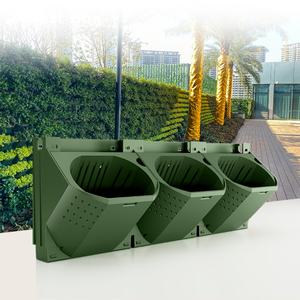 Macetas Verticales para Pared Verde con Sistema de Riego por Goteo, Jardineras de Pared para Sistema de Pared Verde Interior y Exterior, Jardín Vertical - Product Image 1
