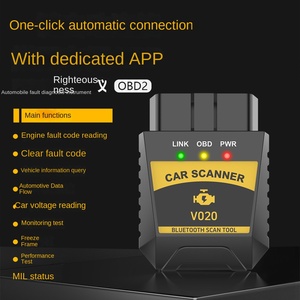 Lector de código OBD2 para herramienta de diagnóstico de coche con aplicación Analizador de motor eléctrico Elm327 escáner de fallas de coche <span class=keywords><strong>1</strong></span> año de garantía - Product Image 4